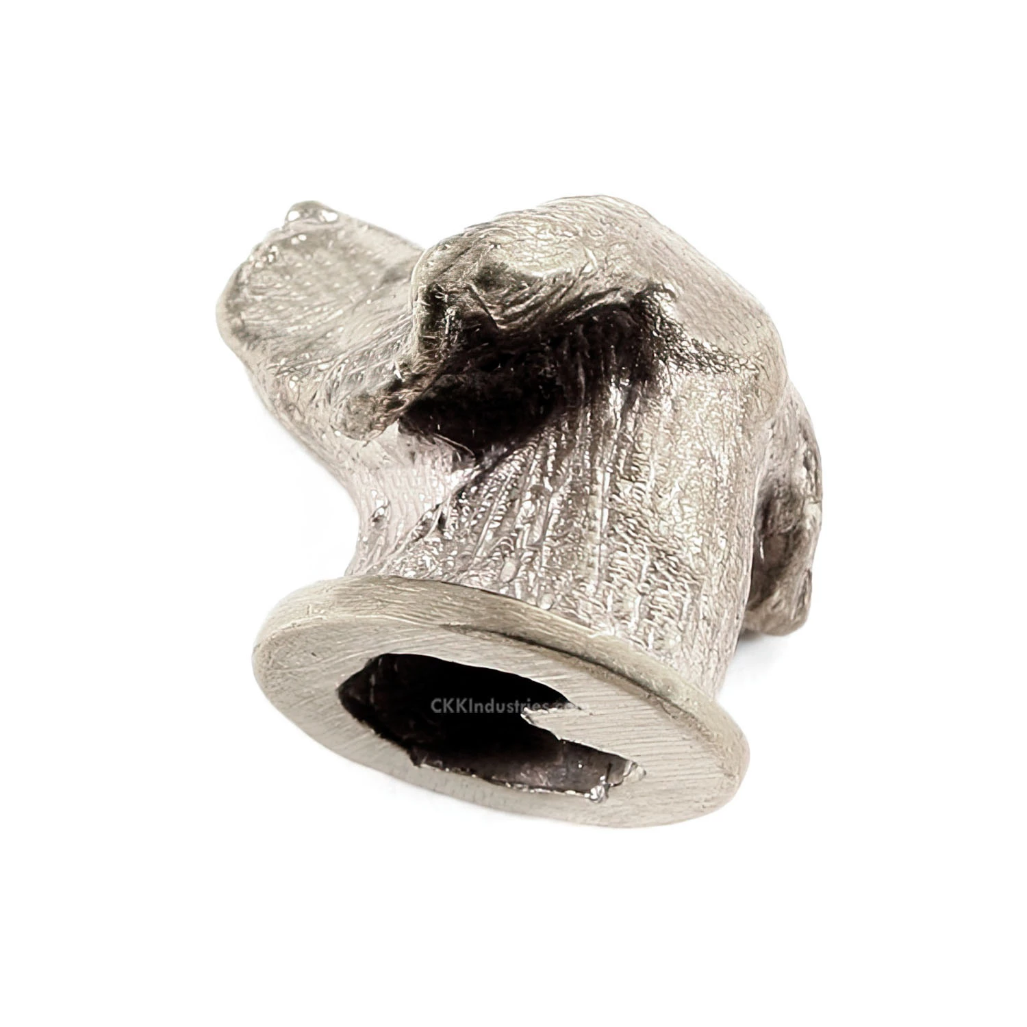 Pommel - German Shorthaired Pointer Head - Nickel Silver 5 Pommel - German Shorthaired Pointer Head - Nickel Silver - Image 3