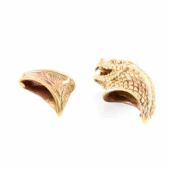 Pommel/Guard Set - Engraved Cobra - Bronze 7 Pommel/Guard Set - Engraved Cobra - Bronze -Knife Kits Sales Shop SL440162B img3 1500