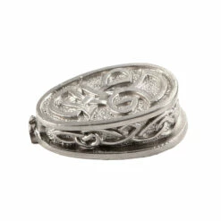 Pommel - Celtic Design - Nickel Silver