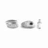 Pommel/Guard Set - Engraved Celtic Knot Set V - Nickel Silver -Knife Kits Sales Shop SL60007N img1 1500