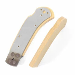 *Sheriff Lockback - Knife Kit Combo - DIY Parts Kit W/Yellowheart Handle Scales -Knife Kits Sales Shop SLB258 YLWHRT K img8 1500