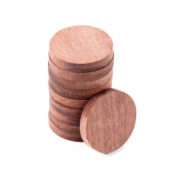Stack Handle Spacers - Bloodwood - (1.5 X 0.25) - (10 Pack)