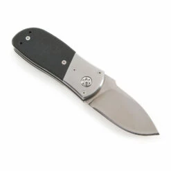 *Super Squirt 2.0 - Button Lock Folder - SS Finish - DIY Parts Kit W/Textured Black G10 Handles -Knife Kits Sales Shop SS20 bg10 sample 2 1500