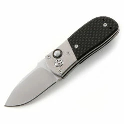 *Super Squirt 2.0 - Button Lock Folder - SS Finish - DIY Parts Kit W/Carbon Fiber Handles -Knife Kits Sales Shop SS20 cf sample 1 1500