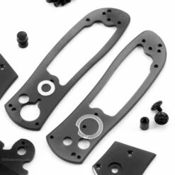 *SS-3.0 - Super Squirt SR - Button Lock Folding Knife Kit - (Blackout Finish) - Parts Kit -Knife Kits Sales Shop SS30 B 1 img4 1500