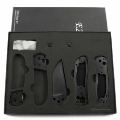 *SS-3.0 - Super Squirt SR - Button Lock Folding Knife Kit - (Blackout Finish) - Parts Kit -Knife Kits Sales Shop SS30 B 1 img6 1500