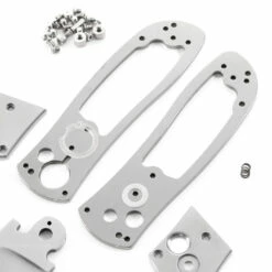 *SS-3.0 - Super Squirt SR - Button Lock Folding Knife Kit - (SS Finish) - Parts Kit -Knife Kits Sales Shop SS30 SS 1 img4 1500