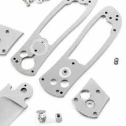 *SS-3.0 - Super Squirt SR - Button Lock Folding Knife Kit - (SS Finish) - Parts Kit -Knife Kits Sales Shop SS30 SS 1 img5 1500