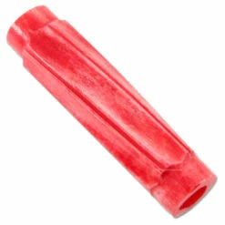 Bone Handle Rolls - (Twisted Flute) - (Stabilized) - (Watermelon) - (3.50 X 0.75)