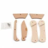 Woody - Wooden Slipjoint - Parts Kit