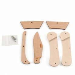 Woody - Wooden Slipjoint - Parts Kit