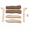 Woodpecker - Wooden 2-Blade Trapper - Parts Kit -Knife Kits Sales Shop WPKR280 img2 1500