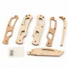 Woodtack - Wooden Tactical Folder - Parts Kit -Knife Kits Sales Shop WTKSJ3 img1 1500