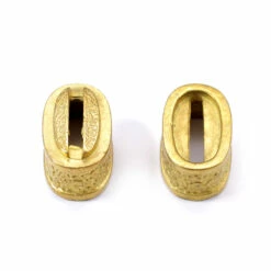 Guard/Scabbard Set - Flower Motif Engraved Set - Brass -Knife Kits Sales Shop a289b 3 1500