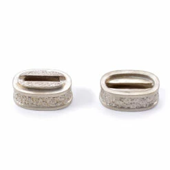 Guard/Scabbard Set - Flower Motif Engraved Set - Nickel Silver