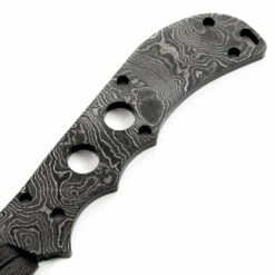 *Mamba Knife Kit - (USA Damascus) - DIY Blade Blank & Pinstock Only -Knife Kits Sales Shop ad0003bl img3 1500 2