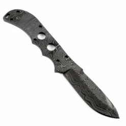 *Mamba Knife Kit - (USA Damascus) - DIY Blade Kit W/Katalox Scales -Knife Kits Sales Shop ad0003bl img4 1500 4