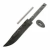 **Ridge Hunter Knife Kit - (USA Damascus) - DIY Knife Kit - (Blade Blank, Guard & Pinstock Only) -Knife Kits Sales Shop ad0004blp 1 1500