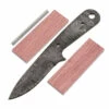 *Boot Fang Knife Kit - (USA Damascus) - DIY Blade Kit W/Bubinga Scales -Knife Kits Sales Shop ad0019blp rsk bubinga 1 1500