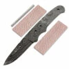 *Bodyguard Knife Kit - (USA Damascus) - DIY Blade Kit W/Lacewood Scales 1 *Bodyguard Knife Kit - (USA Damascus) - DIY Blade Kit W/Lacewood Scales -Knife Kits Sales Shop ad0023blp rsk lacewood 1 1500