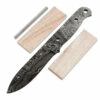 *Big Sky Knife Kit - (USA Damascus) - DIY Blade Kit W/Canarywood Scales -Knife Kits Sales Shop ad0054blp rsk canarywood 1 1500