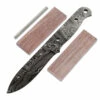 *Big Sky Knife Kit - (USA Damascus) - DIY Blade Kit W/Walnut Scales 1 *Big Sky Knife Kit - (USA Damascus) - DIY Blade Kit W/Walnut Scales -Knife Kits Sales Shop ad0054blp rsk walnut 1 1500