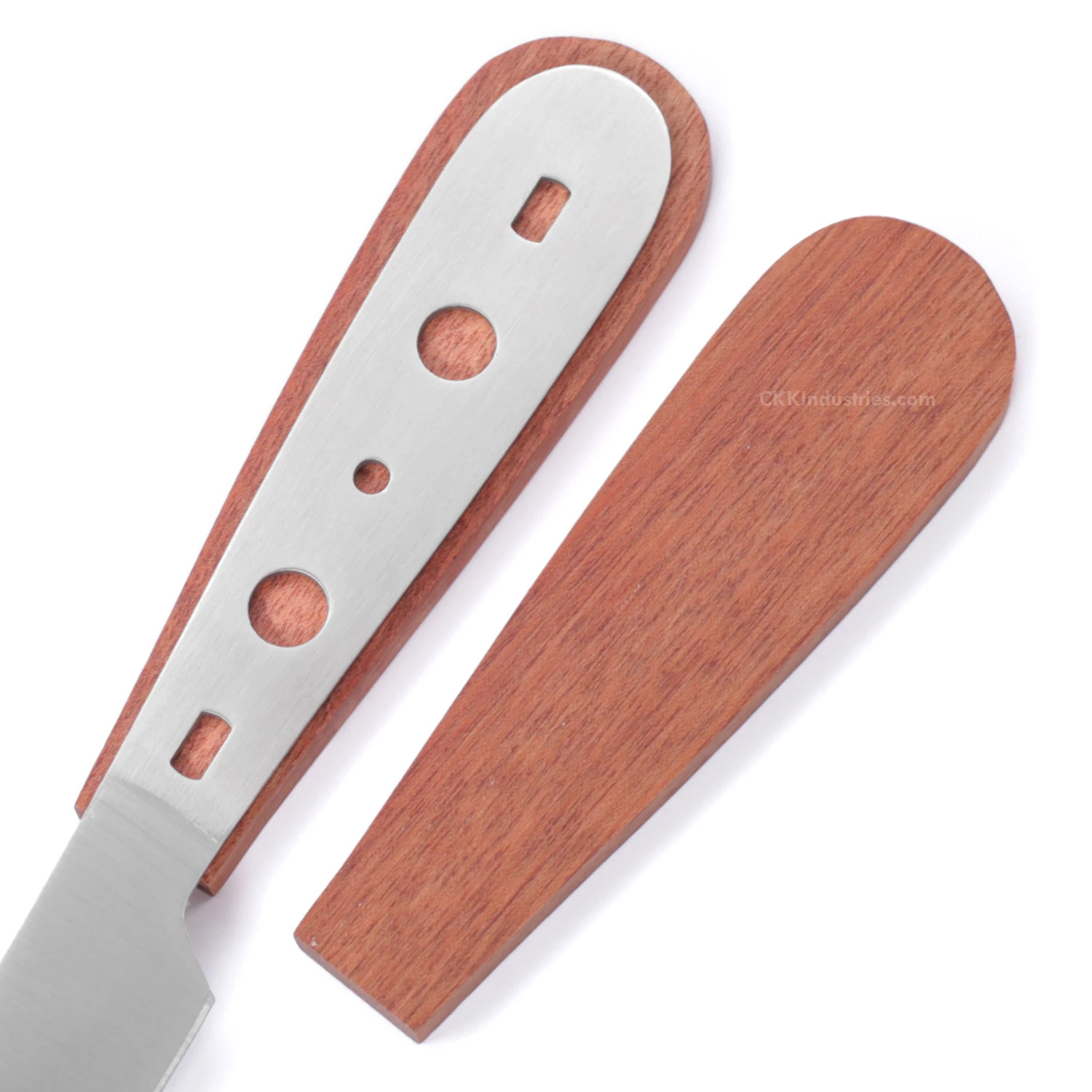 *Savannah Paring Knife Combo Kit - DIY Blade W/Bloodwood Scales 6 *Savannah Paring Knife Combo Kit - DIY Blade W/Bloodwood Scales - Image 4