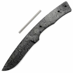 *Rover - (Damascus) - Full Tang - Spear Point - Blade