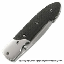*GPC-1000 - "Gent's Pocket Knife" - Liner Lock - USA Design - (Folding Knife Parts Kit) -Knife Kits Sales Shop gpc sample 3 1500