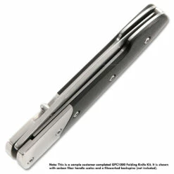 *GPC-1000 - "Gent's Pocket Knife" - Liner Lock - USA Design - (Folding Knife Parts Kit) -Knife Kits Sales Shop gpc sample 4 1500