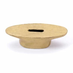 Guard - Dagger - (1.85 X .620 X .470) - [0.075 X 0.425 Slot] - Bronze