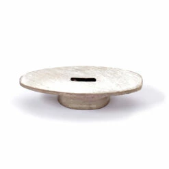 Guard - Dagger - (2.45 X .795 X .530) - [0.085 X 0.5 Slot] - Nickel Silver