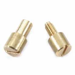 Corby Bolt Fasteners With Step Drill Combo Kit - (.312HD X .218SD X .960L) - Brass -Knife Kits Sales Shop hb218 B2 3 1500