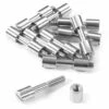 Hidden Bolt Fasteners - For Knife Handles - (.312HD X .162SD X 1.2L) - Stainless Steel - (10 Pk) -Knife Kits Sales Shop hbf s 312 10 1 1500