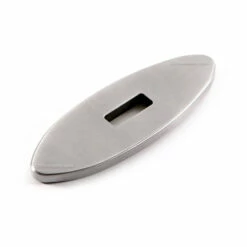 Guard - Oval - (2.925 X 1.125 X .170) - [.640 X .240 Slot] - Stainless - (Harvey Dean Design)