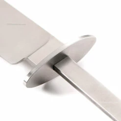 Guard - Oval - (2.925 X 1.125 X .170) - [.640 X .240 Slot] - Stainless - (Harvey Dean Design) -Knife Kits Sales Shop hdean oval guard 5 1500