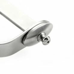 Tang Nut - Stainless Steel - (.390 D X .515 L) - 1/4-24 Thread - (Harvey Dean Design) - (10 Pk) -Knife Kits Sales Shop hdean tangnut 4 1500