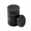 Buffalo Horn Handle Spacers - (Polished) - (Honey Brown) - (1.50 X 0.25) - (10 Pack) -Knife Kits Sales Shop kh spcr buf brn 10 1500
