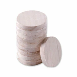 Stack Handle Spacers - Curly Maple - (1.5 X 0.25) - (10 Pack)