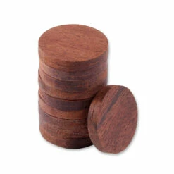 Stack Handle Spacers - Mahogany - (1.5 X 0.25) - (10 Pack)