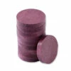 Stack Handle Spacers - Purpleheart - (1.5 X 0.25) - (10 Pack) -Knife Kits Sales Shop kh spcr purphrt 10 1500