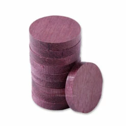 Stack Handle Spacers - Purpleheart - (1.5 X 0.25) - (10 Pack)