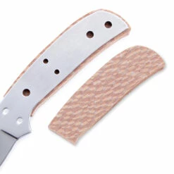 *Oregon Skinner Combo Kit - DIY Knife Kit W/Lacewood Scales (Machined) -Knife Kits Sales Shop kk431bl lacewd scls 2 1500