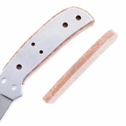 *Oregon Skinner Combo Kit - DIY Knife Kit W/Lacewood Scales (Machined) -Knife Kits Sales Shop kk431bl lacewd scls 3 1500