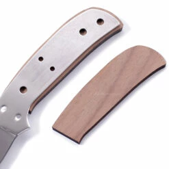 *Oregon Skinner Combo Kit - DIY Knife Kit W/Walnut Scales (Machined) -Knife Kits Sales Shop kk431bl wlnut scls 2 1500