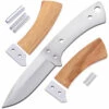 *Boot Skinner - DIY Knife Kit W/Canarywood Handle Scales (pre-machined) -Knife Kits Sales Shop kk465bl k canary 1 1500