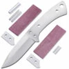 *Boot Skinner - DIY Blade Kit W/Purpleheart Scales -Knife Kits Sales Shop kk465bl rsk prphrt 1 1500