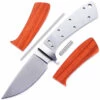 *Drop Point Cub Combo Kit - (Blade, SS Guard, Pinstock & Pre-machined Padauk Scales) 2 *Drop Point Cub Combo Kit - (Blade, SS Guard, Pinstock & Pre-machined Padauk Scales) -Knife Kits Sales Shop kkbl013 ss k padauk 1 1500