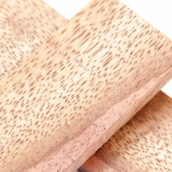 Curly Koa - Handle Scale Set - (Natural) - (5.0 X 1.5 X 0.25) -Knife Kits Sales Shop koa koa curly 2 1500