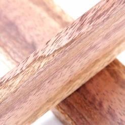 Curly Koa - Handle Scale Set - (Natural) - (5.0 X 1.5 X 0.25) -Knife Kits Sales Shop koa koa curly 3 1500